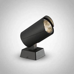 Aplique LED Exterior 13W 15° 3000K IP65 Gris Oscuro