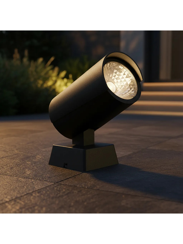 Aplique LED Exterior 13W 15° 3000K IP65 Gris Oscuro 7