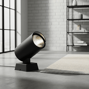 Aplique LED Exterior 13W 15° 3000K IP65 Gris Oscuro