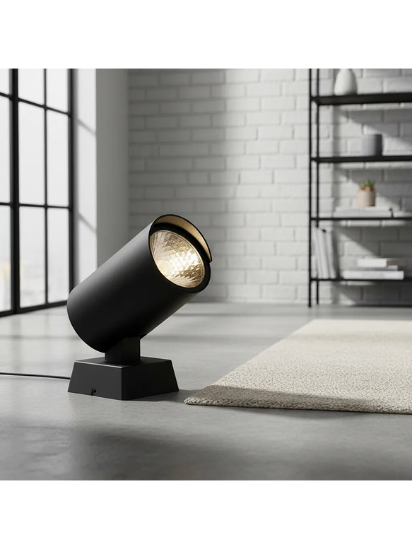 Aplique LED Exterior 13W 15° 3000K IP65 Gris Oscuro 2