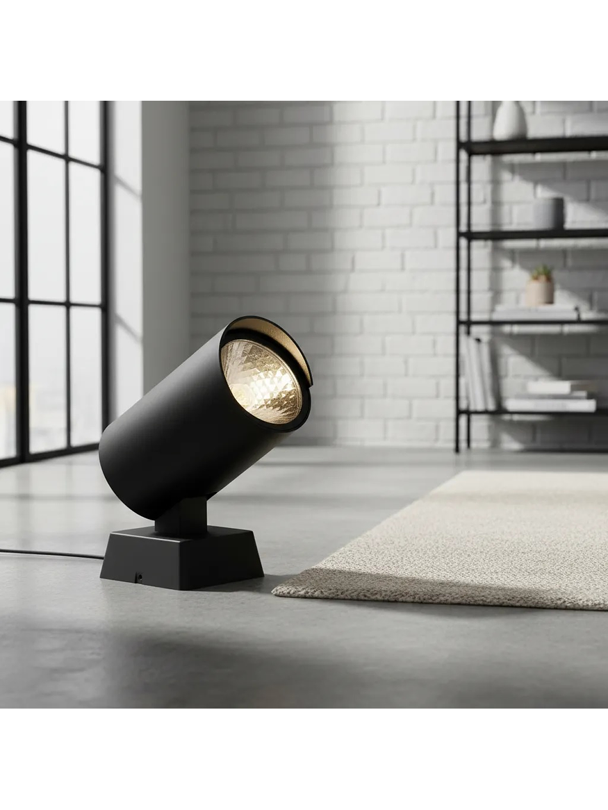 Aplique LED Exterior 13W 15° 3000K IP65 Gris Oscuro 2