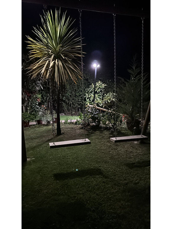 Kit Luminaria Pagoda Solar 150W Luz Fría + Poste Metálico 3 Metros 10