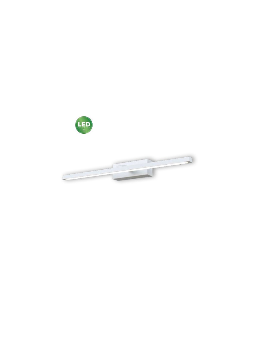 Aplique LED ALOE Baño 16W CCT IP44 69cm Blanco 1