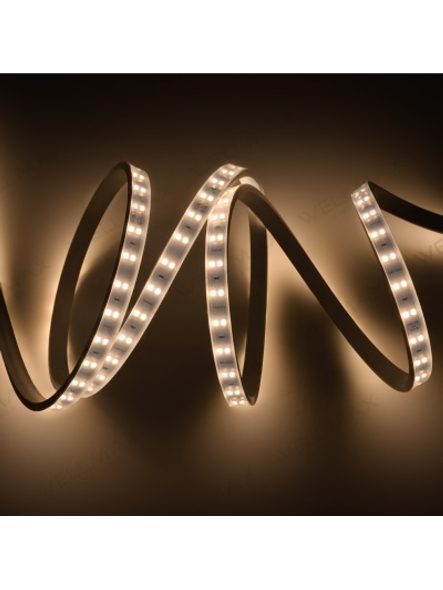 ROLLO 100 METROS – Cinta LED 220V IP65 9,5W/m – Corte 1m + Accesorios 4