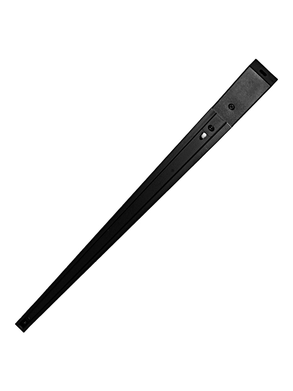 Riel Monofásico LED Negro 1 Metro 220V 1