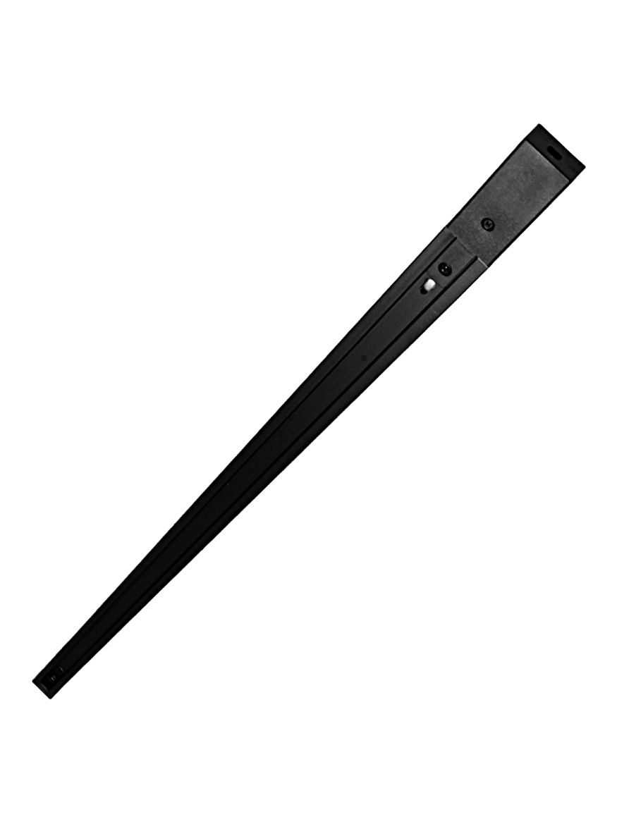 Riel Monofásico LED Negro 1 Metro 220V 1