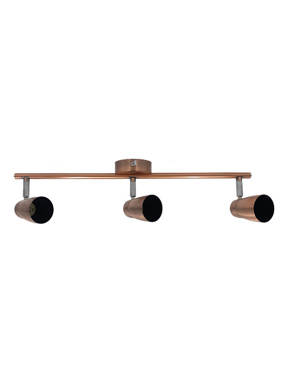 Aplique Triple GU10 Classic Cobre Cielo y Muro 2