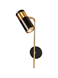 Aplique a Muro GU10 Negro Dorado Interior IP20 - Miniatura 7