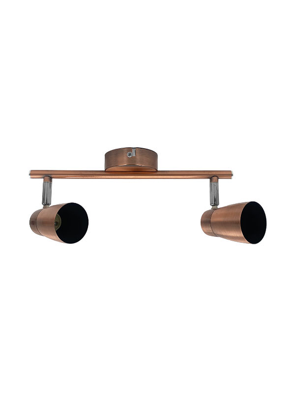 Aplique Doble GU10 Classic Cobre Cielo y Muro 2