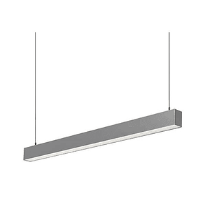 Lámpara Lineal LED 36W 120cm 3000K Gris