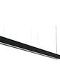 Lámpara Lineal LED 36W 120cm 4300K Negro - Miniatura 4
