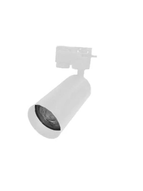 Kit Riel Monofásico 1 Metro + 3 Focos GU10 Cálida Blanco 4