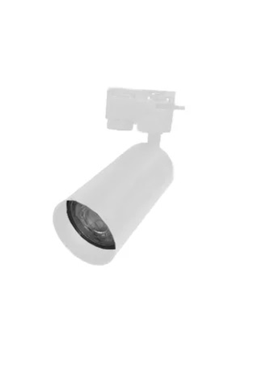 Kit Riel Monofásico 1 Metro + 3 Focos GU10 Cálida Blanco 4