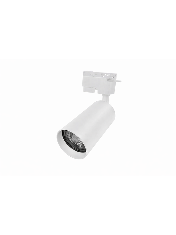 Kit Riel Monofásico 1 Metro + 3 Focos GU10 Cálida Blanco 5