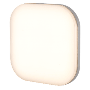 Aplique LED Exterior ROBLAN 11W Luz Cálida IP54 Cuadrado