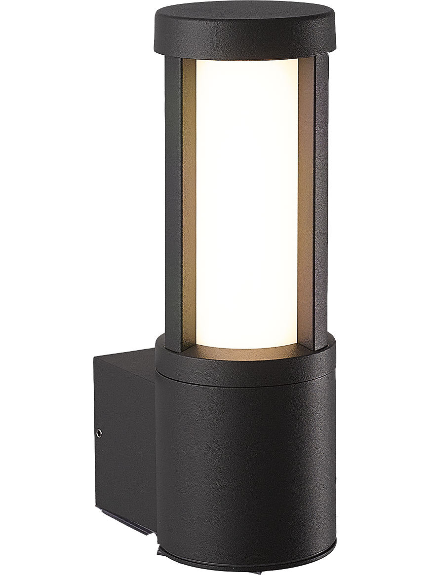 Aplique LED Exterior ROBLAN KAUS 11.5W Luz Cálida IP54 Gris Oscuro 1