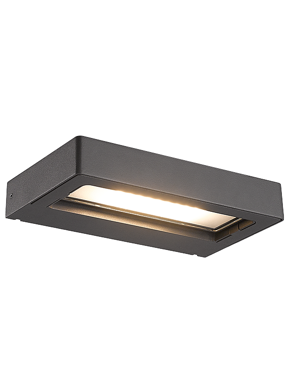 Aplique LED Exterior ROBLAN EPIS 11W Luz Cálida IP54 Gris Oscuro 7