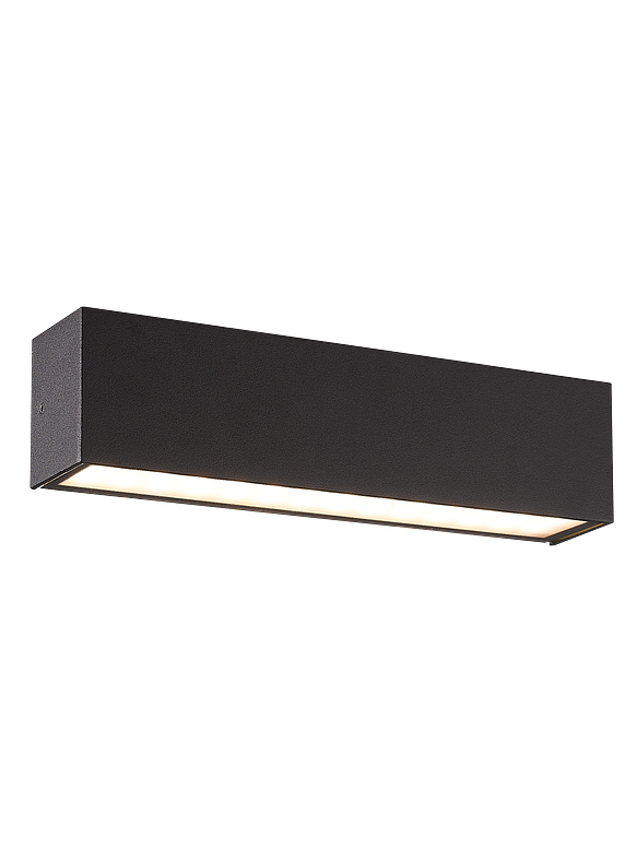 Aplique LED Exterior ROBLAN 22W Luz Cálida IP65 Gris Oscuro 1