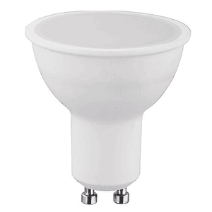 Aplique /Muro Doble GU10 Blanco (Incluye ampolleta 2xGU10 6W Luz Cálida)