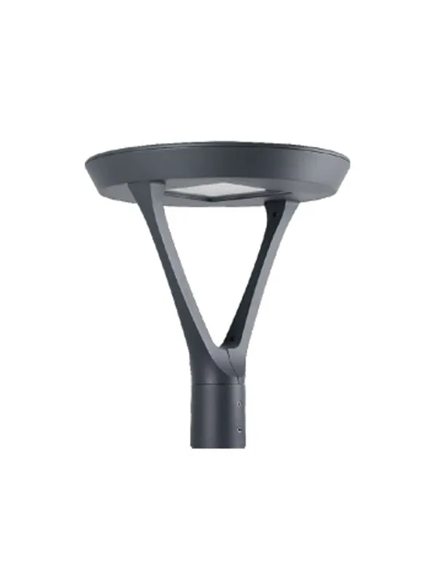 Luminaria Pública LED Pagoda 100W Luz Cálida 2700K DS1 IP66 2