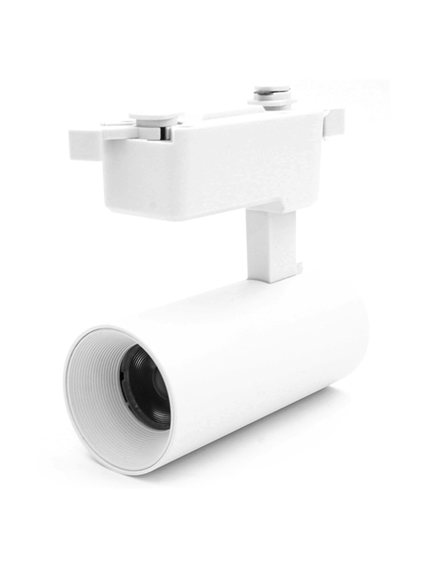 Foco Riel Monofásico LED 10W Blanco 3000K 1