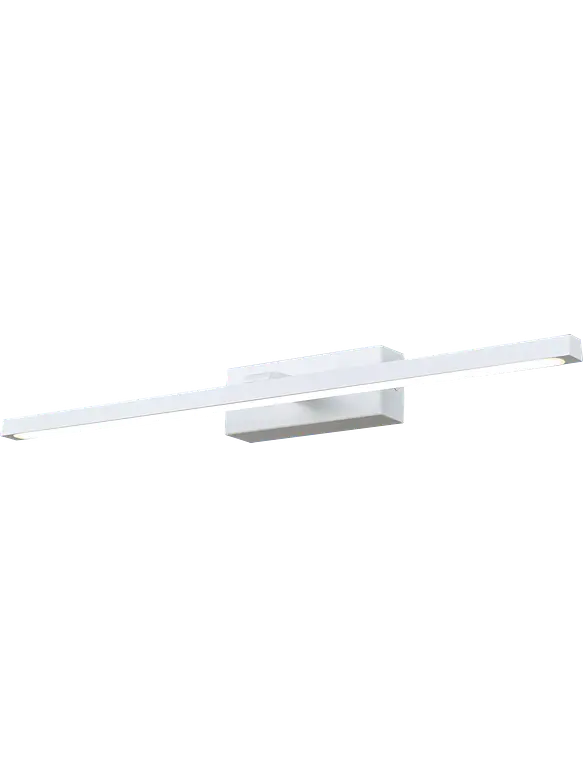 Aplique LED Baño ROBLAN ALOE 8W Luz Cálida/Neutra IP44 Blanco CCT 1