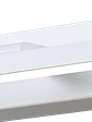 Aplique LED Baño ROBLAN ALOE 8W Luz Cálida/Neutra IP44 Blanco CCT - Miniatura 1