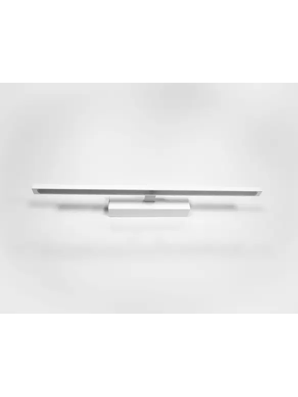 Aplique LED Baño ROBLAN ALOE 8W Luz Cálida/Neutra IP44 Blanco CCT 6