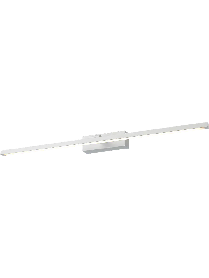 Aplique LED Baño ROBLAN ALOE 16W Luz Cálida/Neutra IP44 Blanco CCT 1