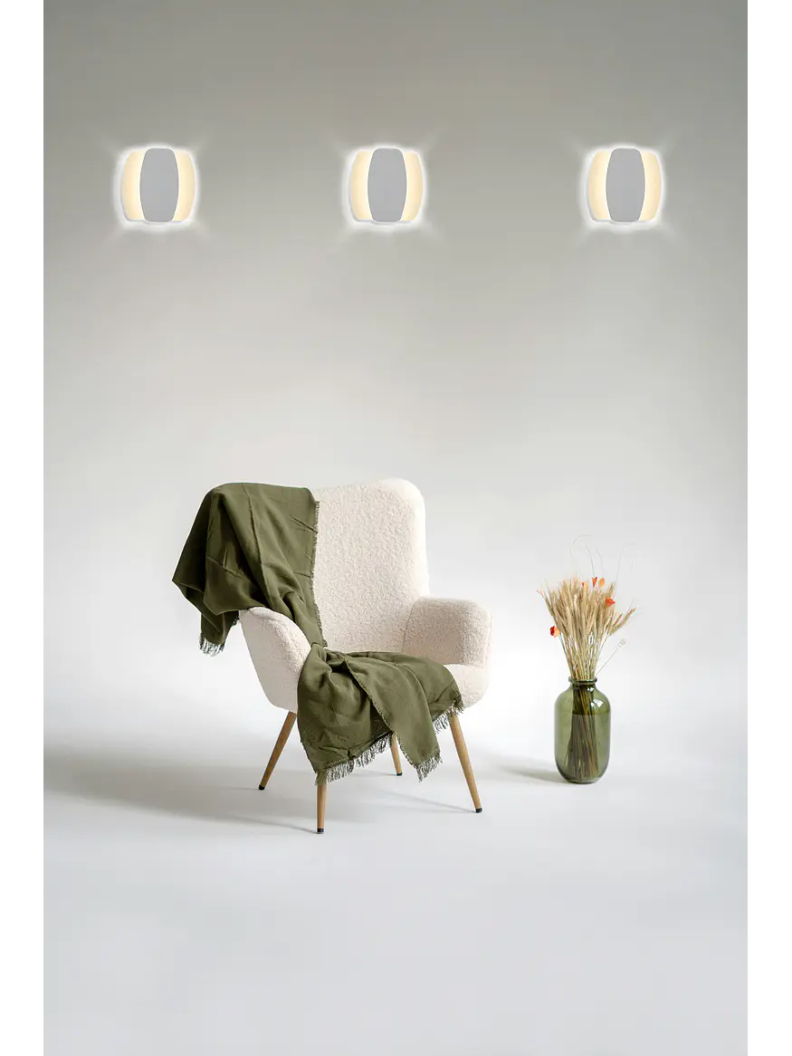 Aplique LED ROBLAN ARZUA 20W Blanco Luz Cálida 3000K Luz Indirecta 2