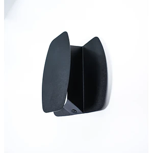 Aplique LED ROBLAN ARZUA 20W Negro Luz Cálida 3000K Luz Indirecta