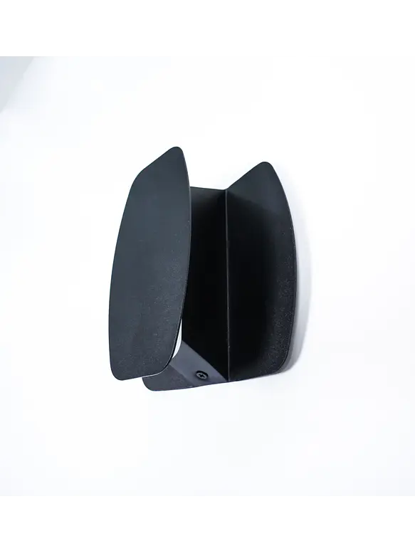 Aplique LED ROBLAN ARZUA 20W Negro Luz Cálida 3000K Luz Indirecta 2