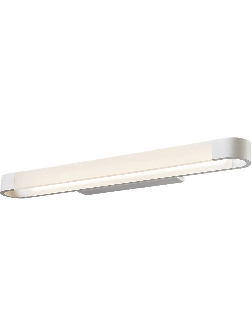 Aplique LED Baño ROBLAN BRIS 20W Luz Cálida/Neutra IP44 Blanco CCT 1