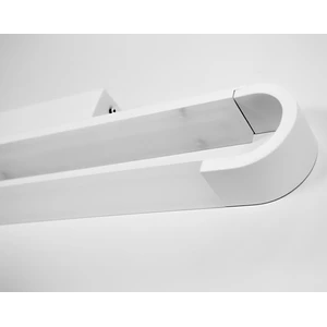 Aplique LED Baño ROBLAN BRIS 20W Luz Cálida/Neutra IP44 Blanco CCT