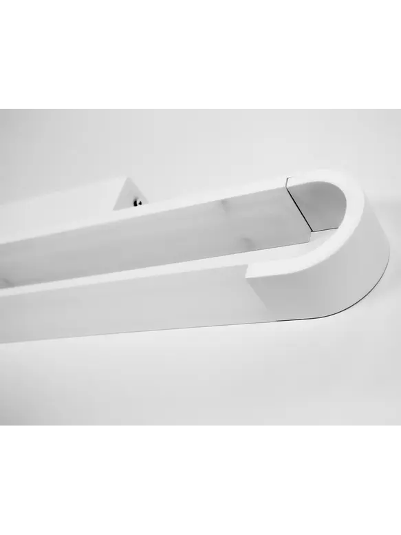 Aplique LED Baño ROBLAN BRIS 20W Luz Cálida/Neutra IP44 Blanco CCT 2