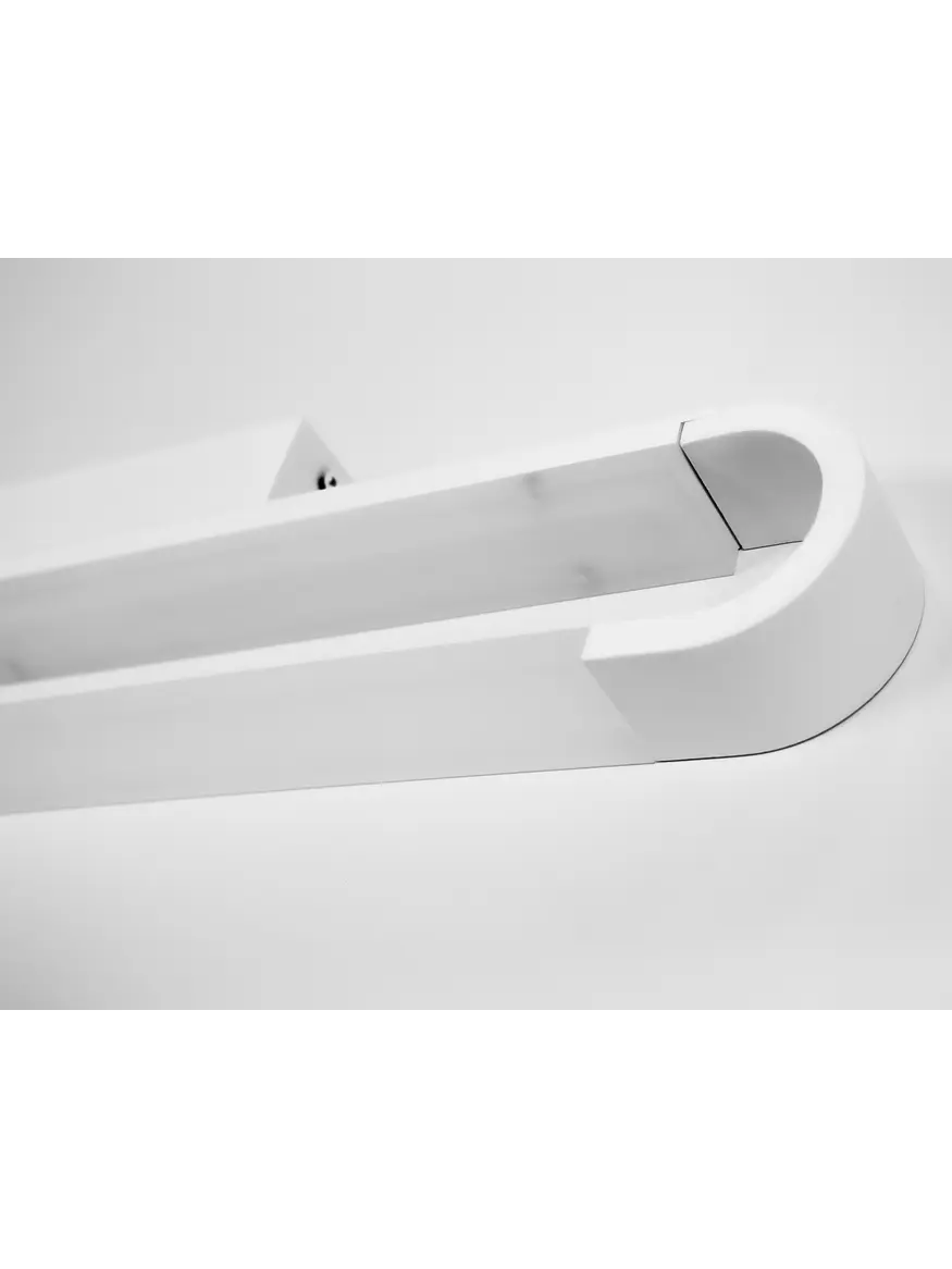 Aplique LED Baño ROBLAN BRIS 20W Luz Cálida/Neutra IP44 Blanco CCT 2