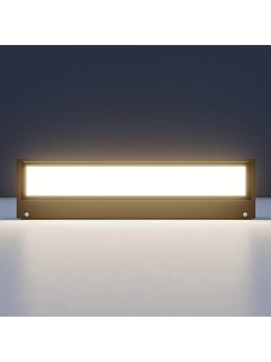 Aplique LED Exterior ROBLAN IZAR 22W Luz Cálida 3000K IP65 Negro 4