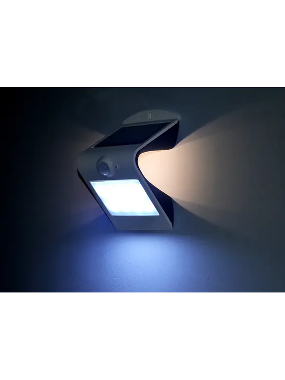 Aplique Solar LED ROBLAN LEDSOL 1.5W Sensor Movimiento IP65 Exterior 3