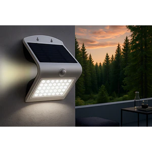 Aplique Solar LED ROBLAN LEDSOL V2 4W Sensor Movimiento IP65 Exterior