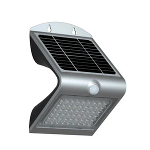 Aplique Solar LED ROBLAN LEDSOL V2 4W Sensor Movimiento IP65 Exterior