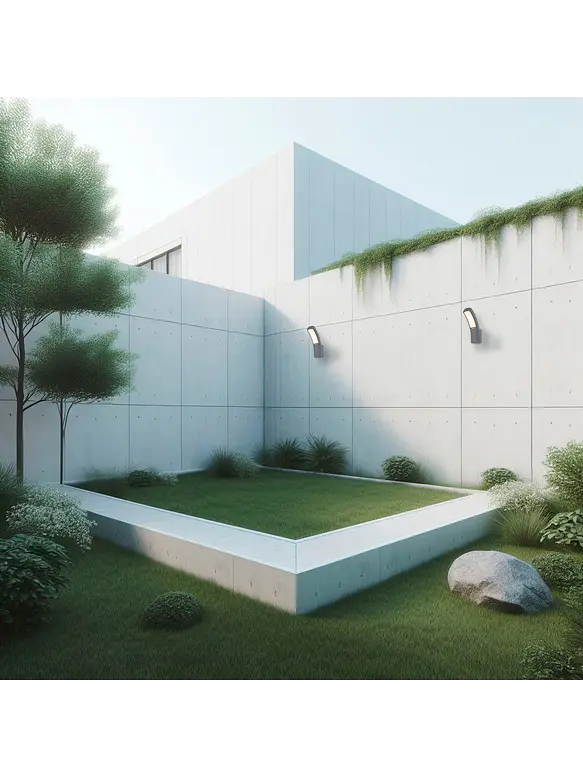 Aplique LED Exterior ROBLAN Z MIR 12.5W Luz Cálida 3000K IP54 Gris 10