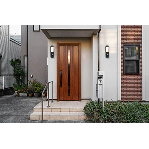 Aplique LED Exterior ROBLAN Z MIR 12.5W Luz Cálida 3000K IP54 Gris