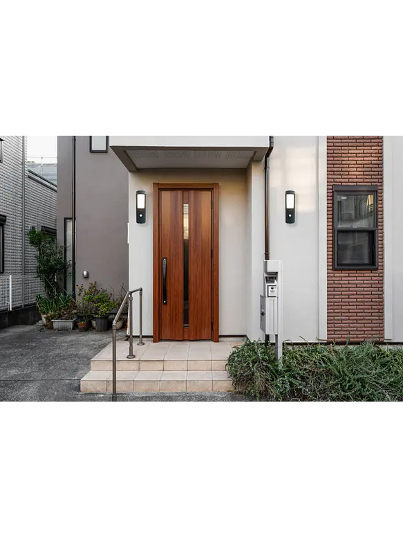 Aplique LED Exterior ROBLAN Z MIR 12.5W Luz Cálida 3000K IP54 Gris 2