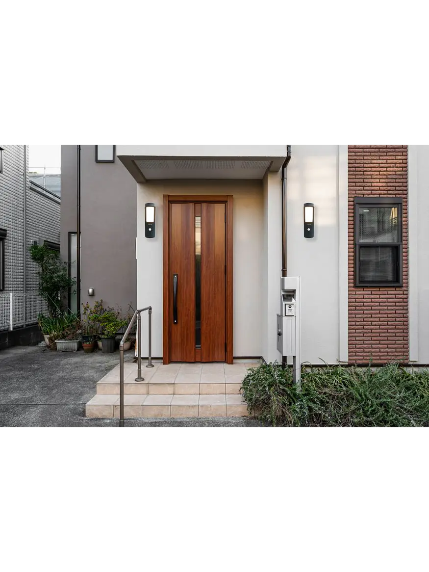 Aplique LED Exterior ROBLAN Z MIR 12.5W Luz Cálida 3000K IP54 Gris 2