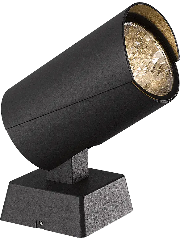 Aplique LED Exterior ROBLAN Z GACR Spot 13W Luz Cálida 3000K IP65 Gris 1