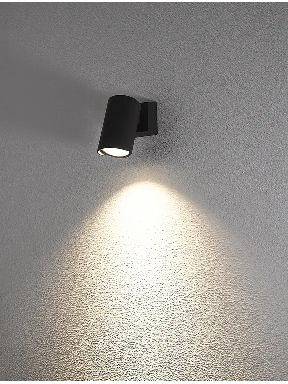 Aplique LED Exterior ROBLAN Z GACR Spot 13W Luz Cálida 3000K IP65 Gris 2