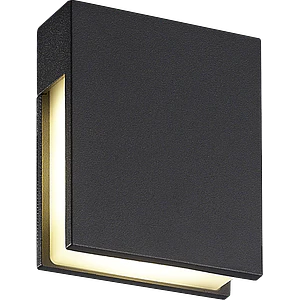 Aplique LED Exterior ROBLAN Z DELTA 4.8W Luz Cálida 3000K IP54 Gris