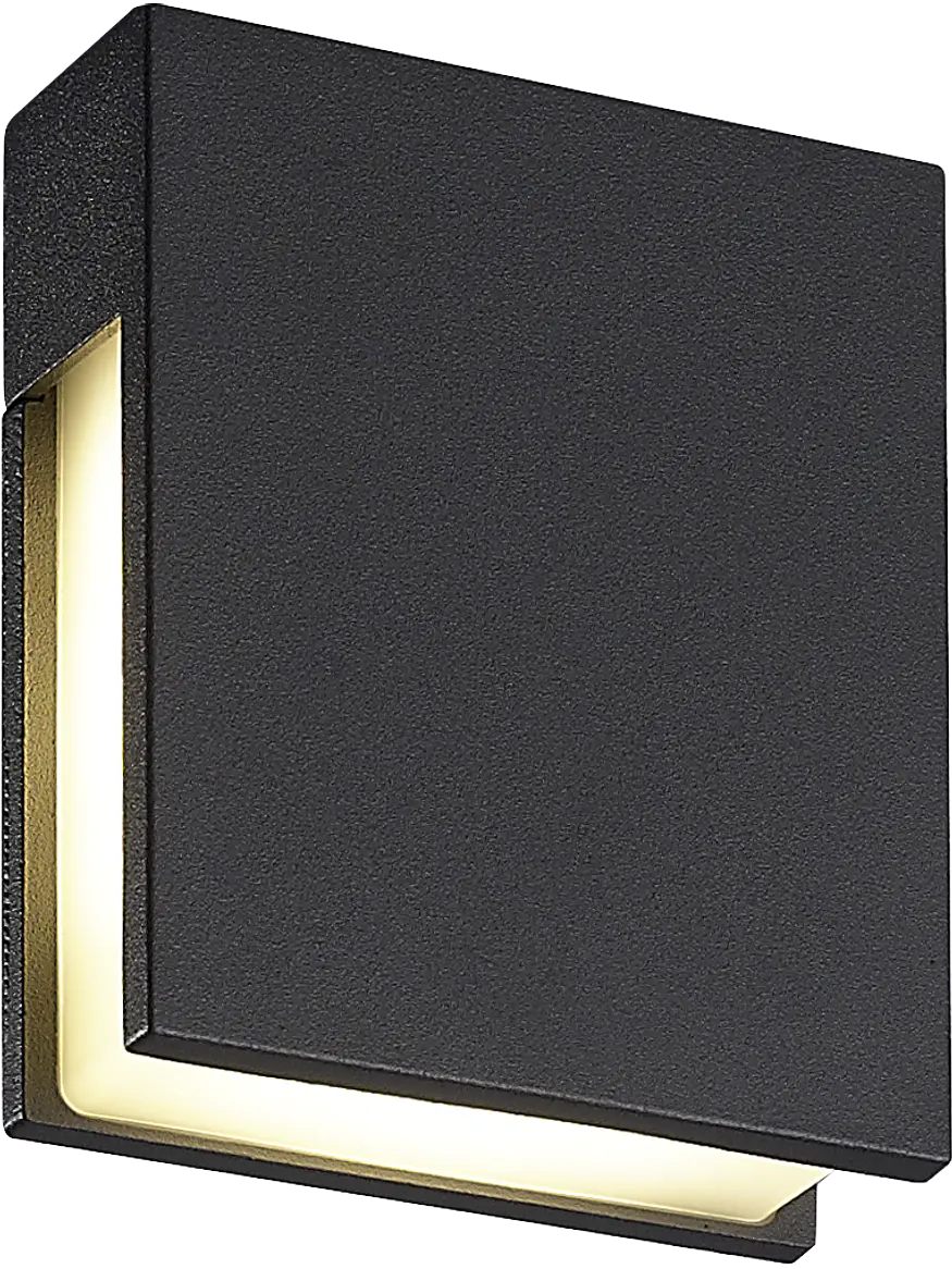 Aplique LED Exterior ROBLAN Z DELTA 4.8W Luz Cálida 3000K IP54 Gris 1