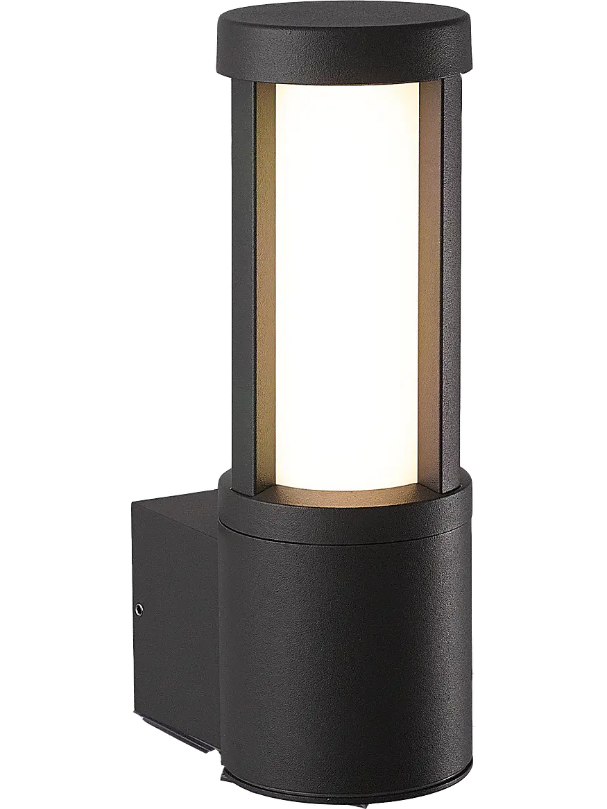 Aplique LED Exterior ROBLAN Z KAUS 10W Luz Cálida 3000K IP54 Gris 1