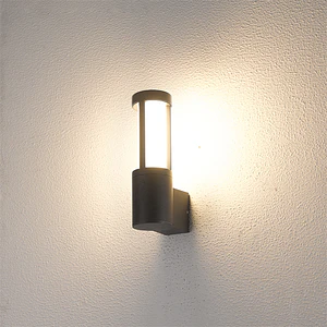 Aplique LED Exterior ROBLAN Z KAUS 10W Luz Cálida 3000K IP54 Gris